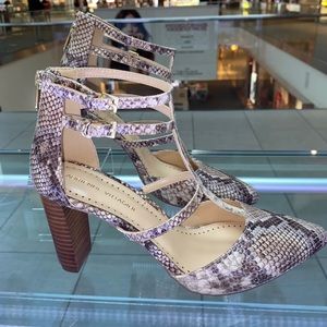 Snake skin heels